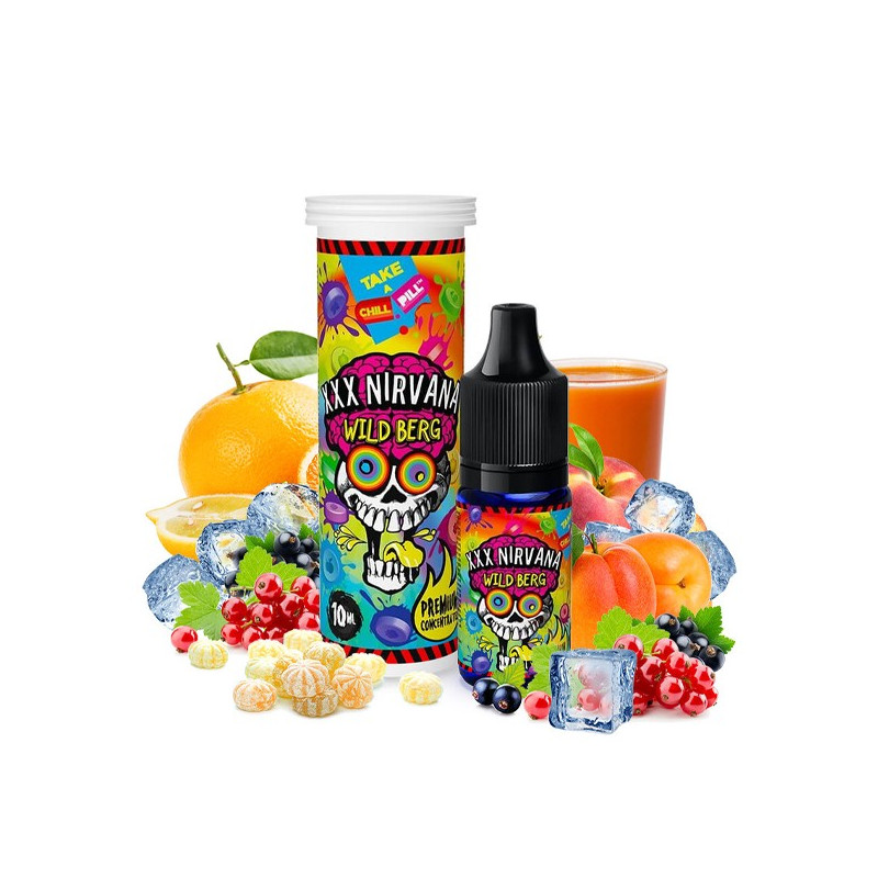 Concentré XXX Nirvana - Wild Berg 10ml - Chill Pill