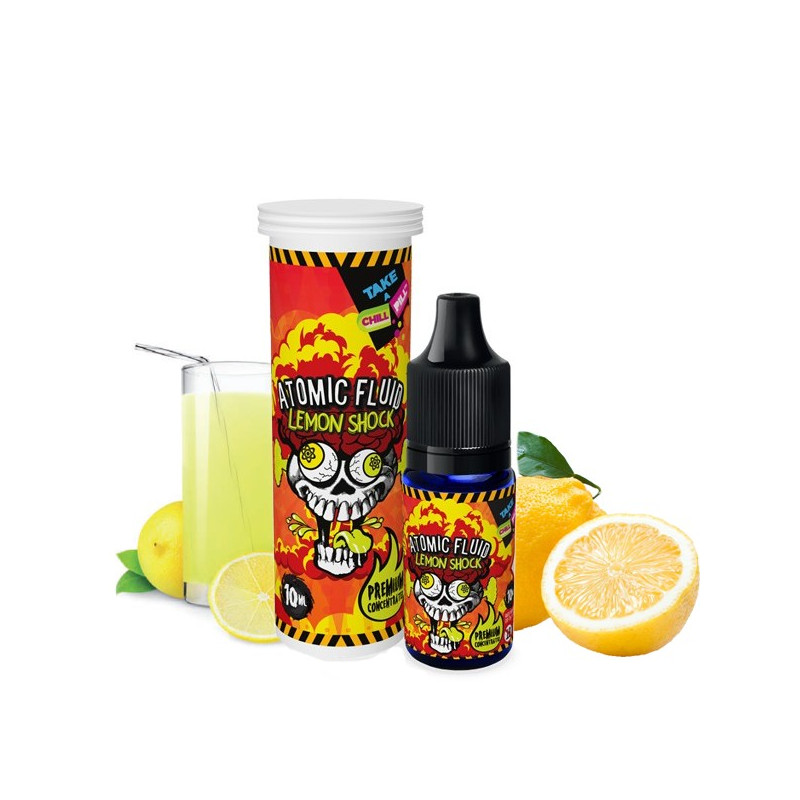 Concentré Atomic Fluid - Lemon Shock 10ml - Chill Pill