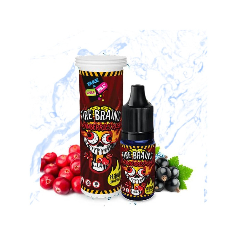 Concentré Fire Brains - Cranberries Rush Fresh Edition 10ml - Chill Pill