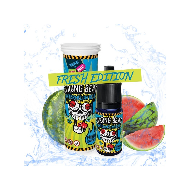 Concentré Strong Beat - Watermelon Blue Fresh Edition 10ml - Chill Pill