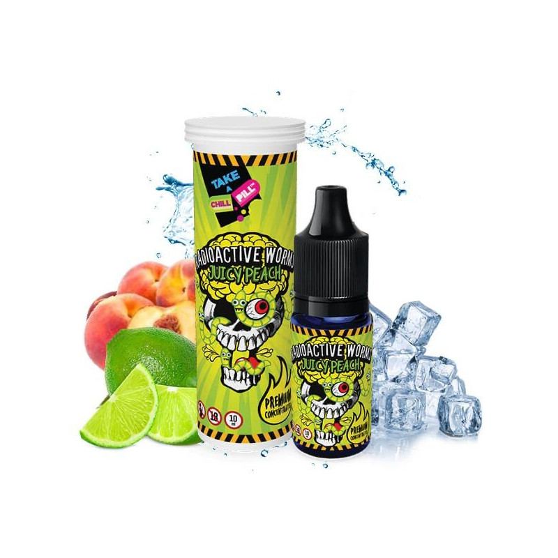 Concentré Radioactive Worms - Juicy Peach Fresh Edition 10ml - Chill Pill