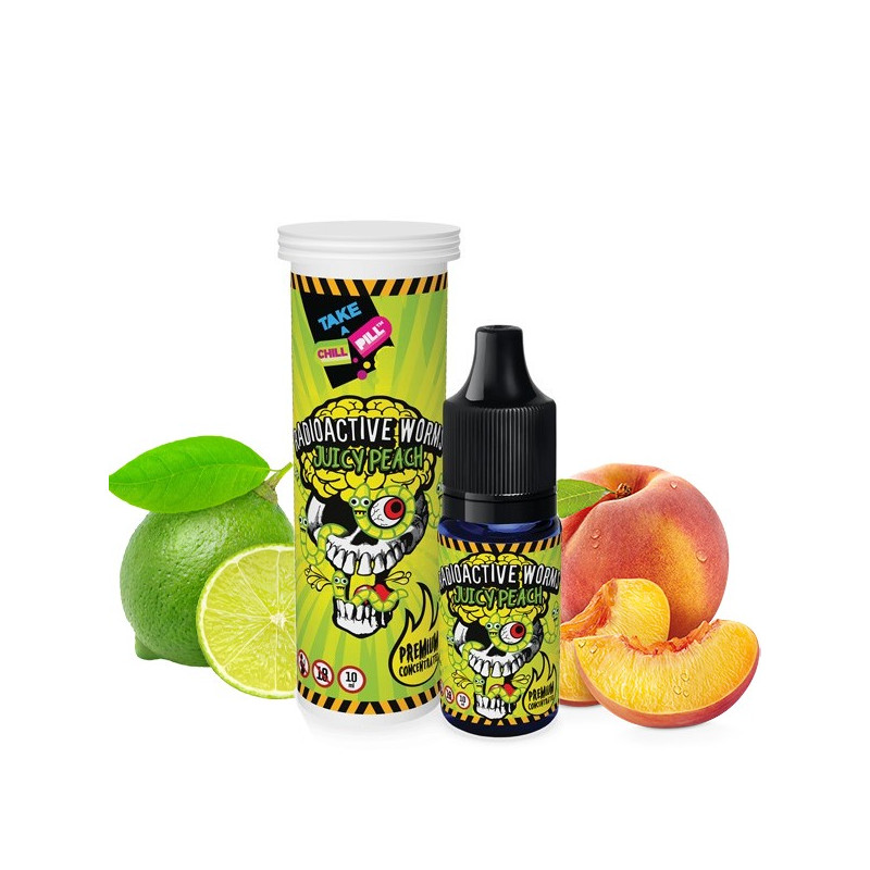 Concentré Radioactive Worms - Juicy Peach 10ml - Chill Pill