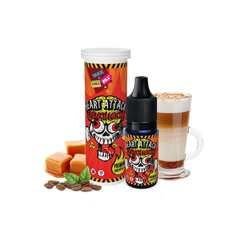 Concentré Heart Attack - French Mocha 10ml - Chill Pill