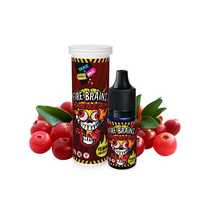 Concentré Fire Brains - Cranberries Rush 10ml - Chill Pill