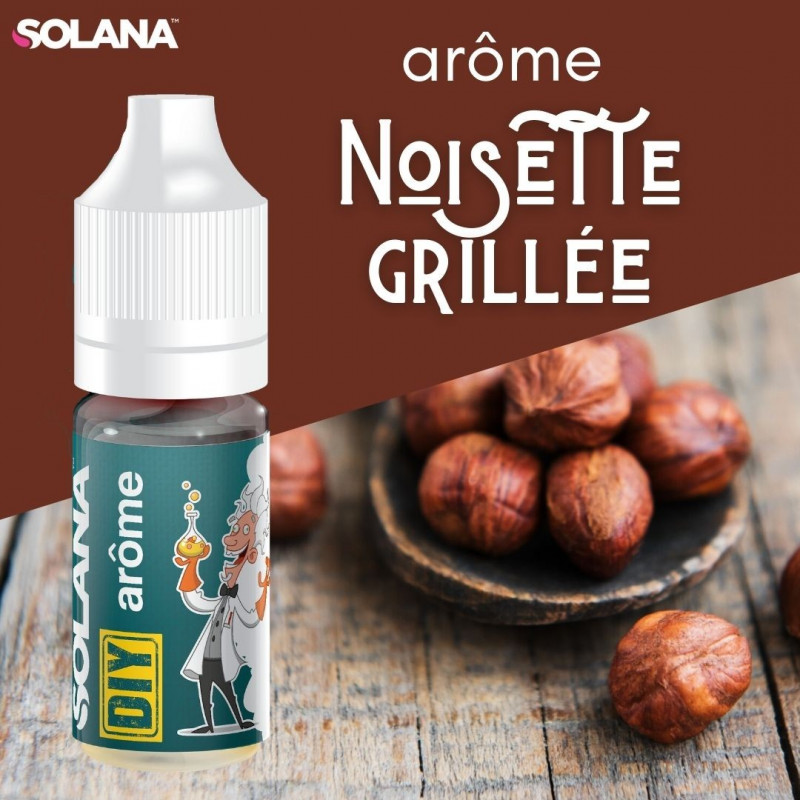 Concentré Noisette Grillée 10ml - Solana