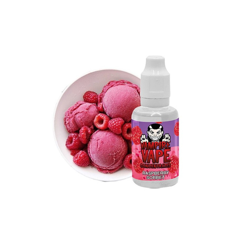 Concentré Raspberry Sorbet 30ml - Vampire Vape