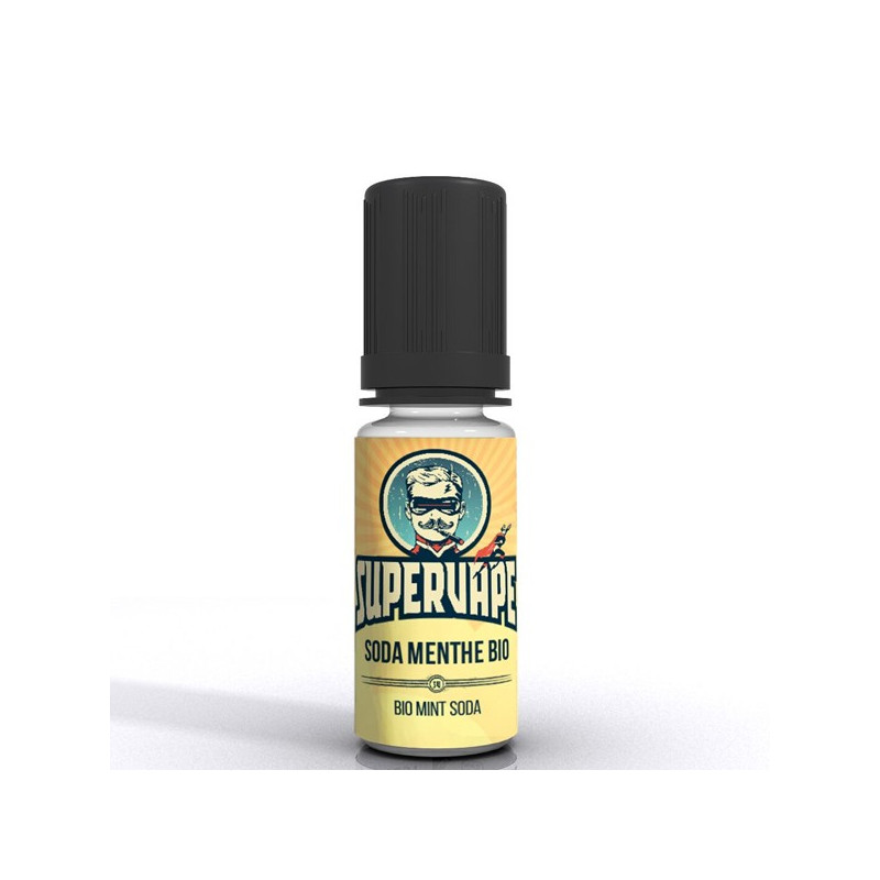 Concentré Soda menthe bio 10ml (Concentré Soda menthe bio 10ml - Supervape) - Le French Liquide