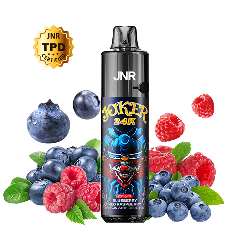 Puff Joker 24K Blueberry Red Raspberry 800mAh 2ml (Nicotine:20 mg/ml) - JNR