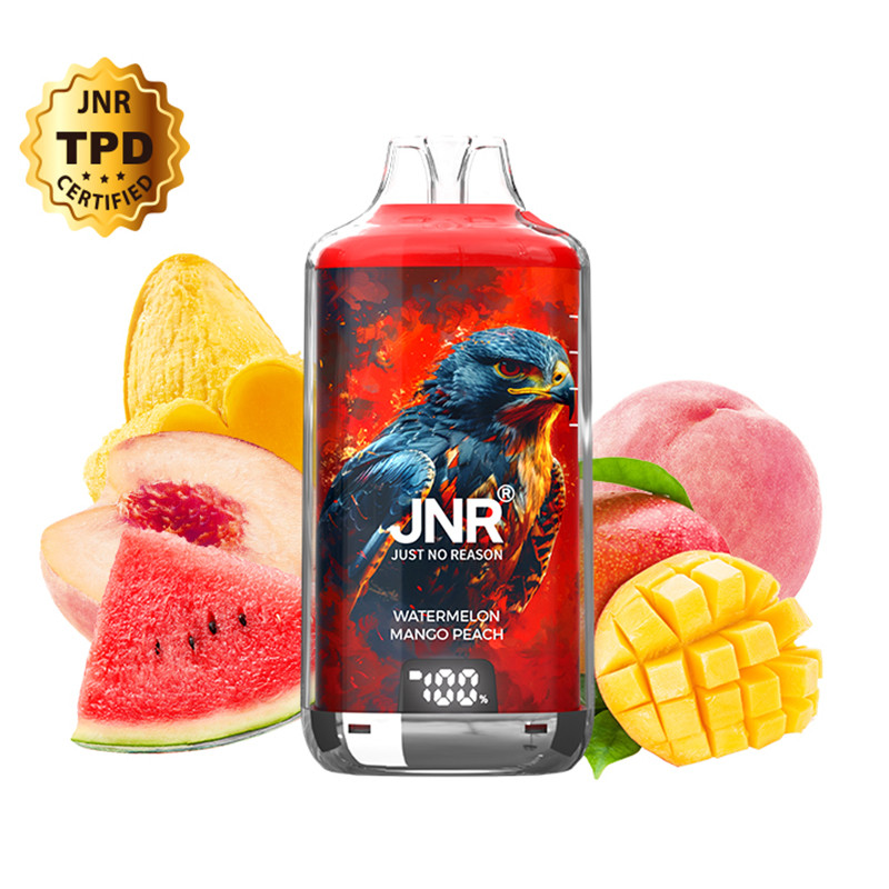 Puff Falcon-X Plus 28K Watermelon Mango Peach 950mAh 2ml (Nicotine:20 mg/ml) - JNR