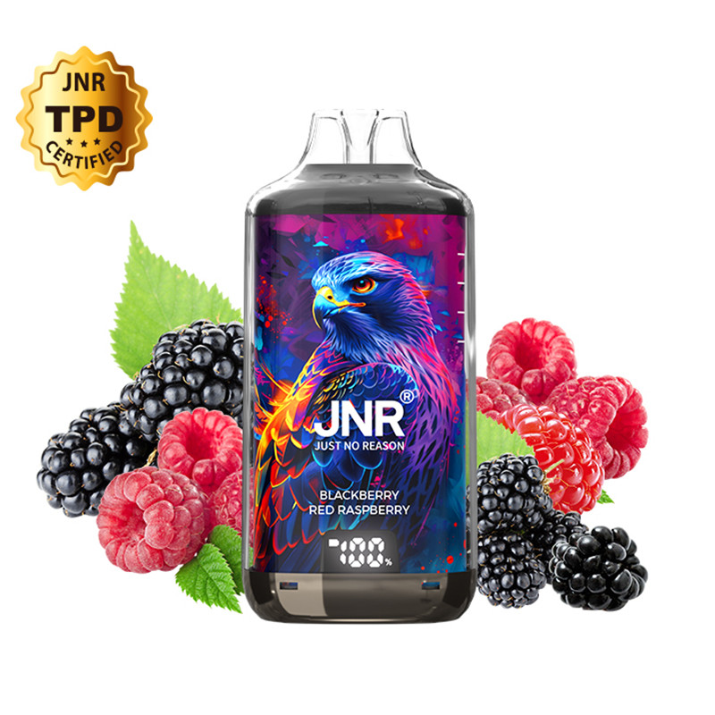 Puff Falcon-X Plus 28K Blackberry Red Raspberry 950mAh 2ml (Nicotine:20 mg/ml) - JNR