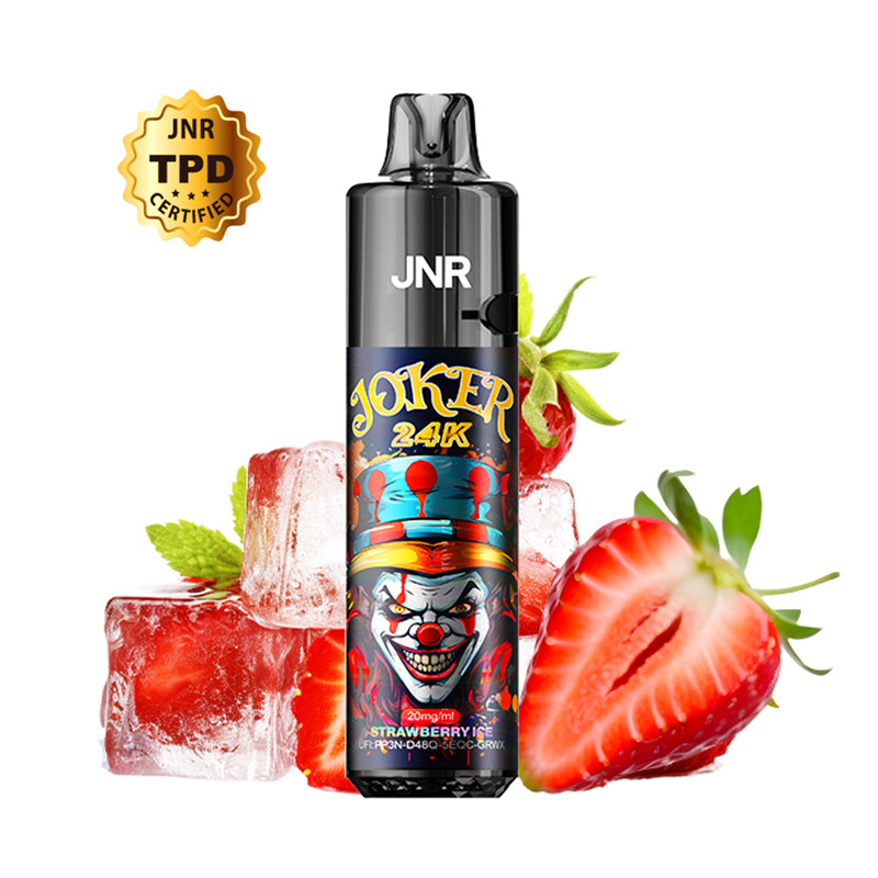 Puff Joker 24K Strawberry Ice 800mAh 2ml (Nicotine:20 mg/ml) - JNR