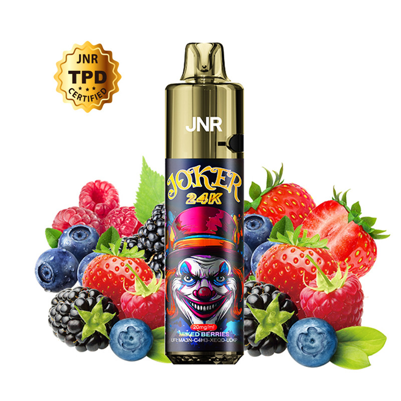 Puff Joker 24K Mixed Berries 800mAh 2ml (Nicotine:20 mg/ml) - JNR