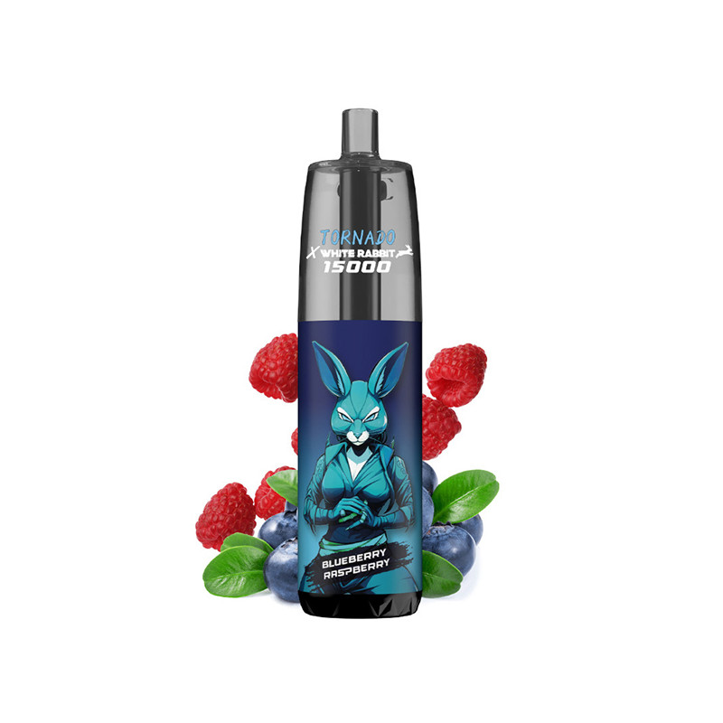 Puff Tornado 15K Blueberry Raspberry 650mAh 14ml (Nicotine:10 mg/ml) - Tornado x White Rabbit