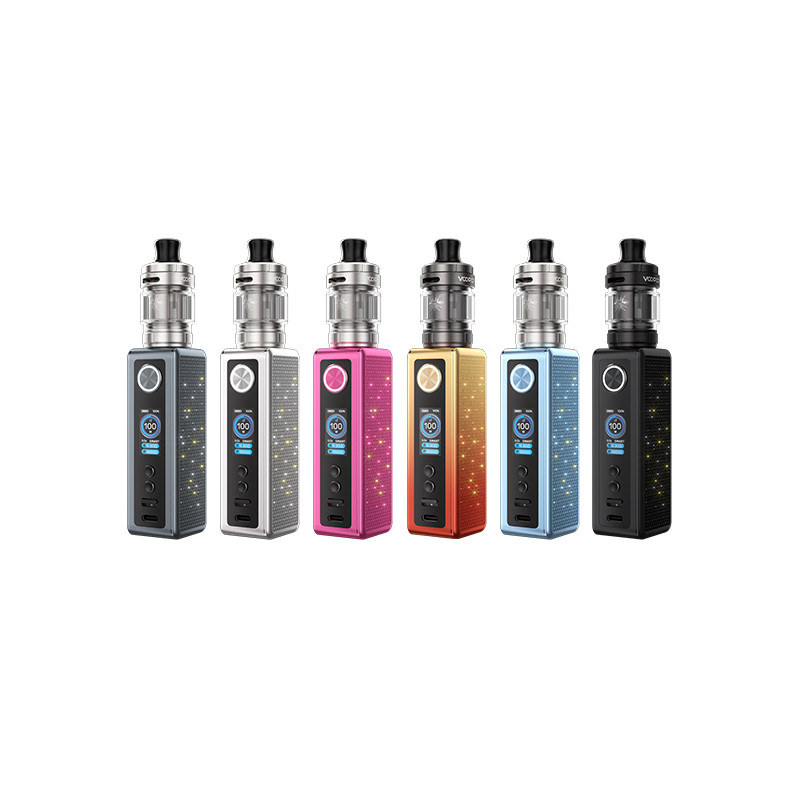 Kit Vinci Spark 100 avec Uforce-X Nano (Couleurs :Rose Red) - VooPoo