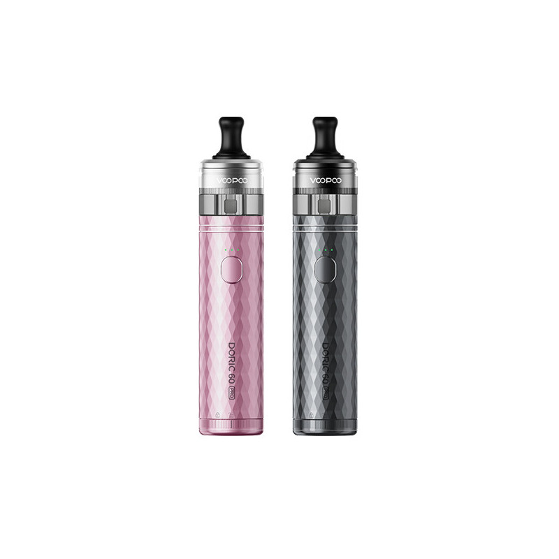 Kit Pod Doric 60 Pro 2500mAh (Couleurs :Crystal Grey) - VooPoo