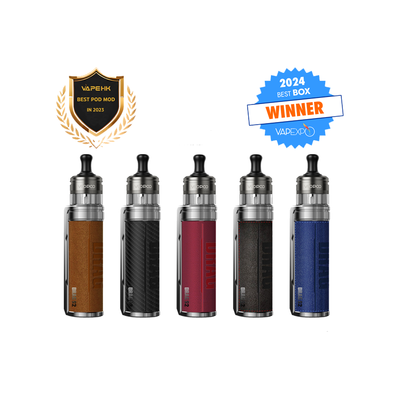 Kit Pod Drag S2 avec PnP-X MTL (Couleurs :Marsala) - VooPoo