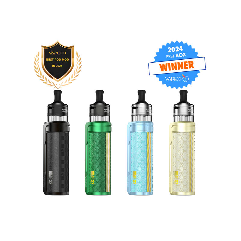 Kit Pod Drag S2 avec PnP-X (Couleurs :Snow Blue) - VooPoo