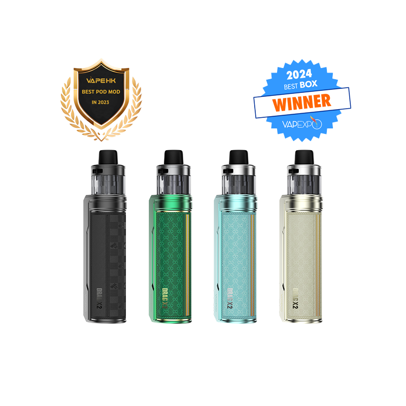Kit Pod Drag X2 avec PnP-X (Couleurs :Snow Blue) - VooPoo