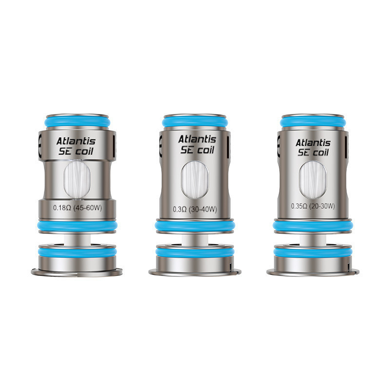 Résistances Atlantis SE (Ohmages:0.18 Ohms) - Aspire