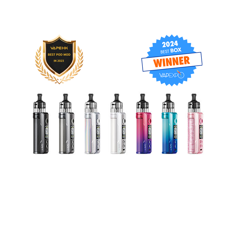 Kit Pod Drag S2 avec PnP-X (Couleurs :Pearl White) - VooPoo