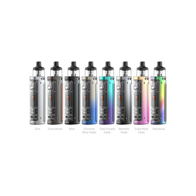 Kit Pod Veynom LX 3200mAh (Couleurs :Gun Metal) - Aspire