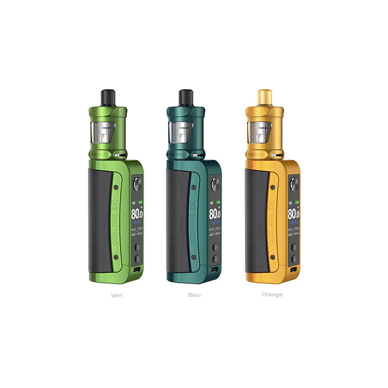 Kit Coolfire Z80 avec Zenith II (Couleurs :Vert) - Innokin