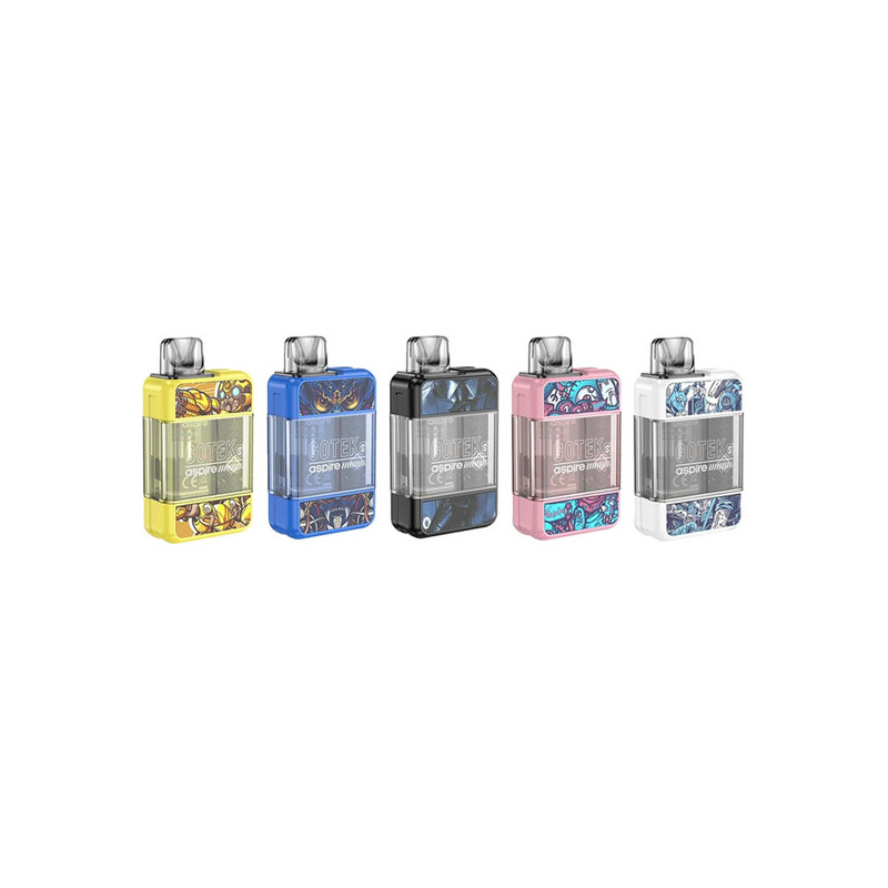 Kit Pod Gotek S 650mAh (Couleurs :Noir) - Aspire