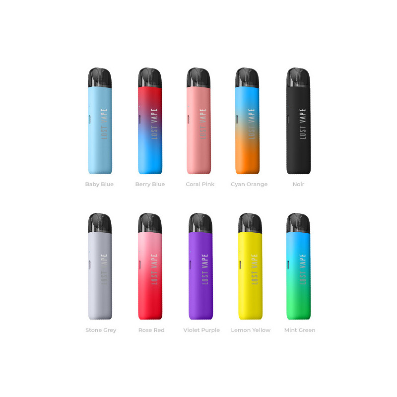 Kit Pod Ursa Nano S 800mAh (Couleurs :Coral Pink) - Lost Vape