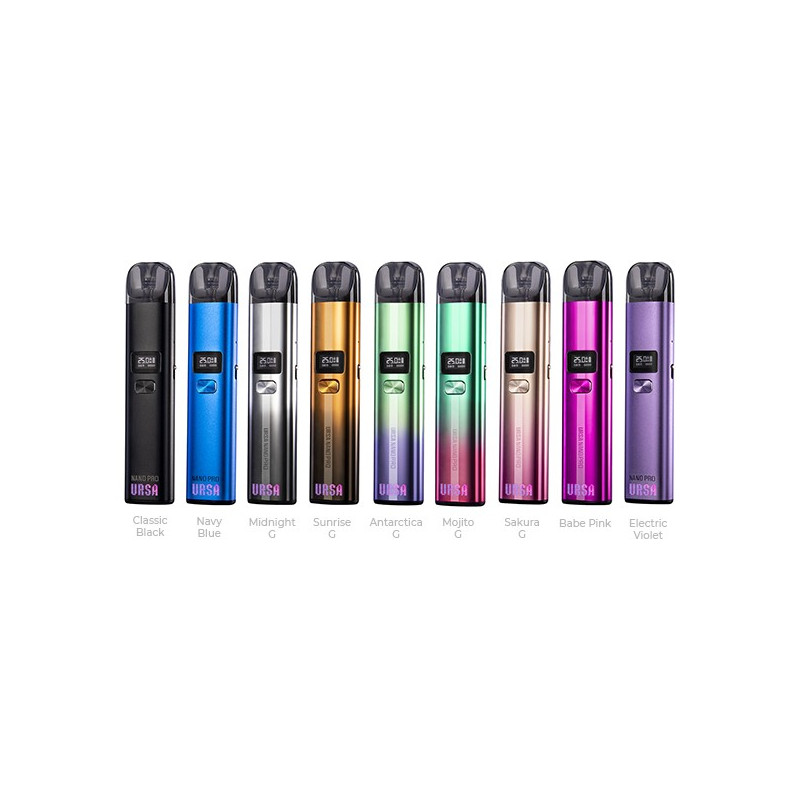 Kit Pod Ursa Nano Pro 900mAh (Couleurs :Babe Pink) - Lost Vape
