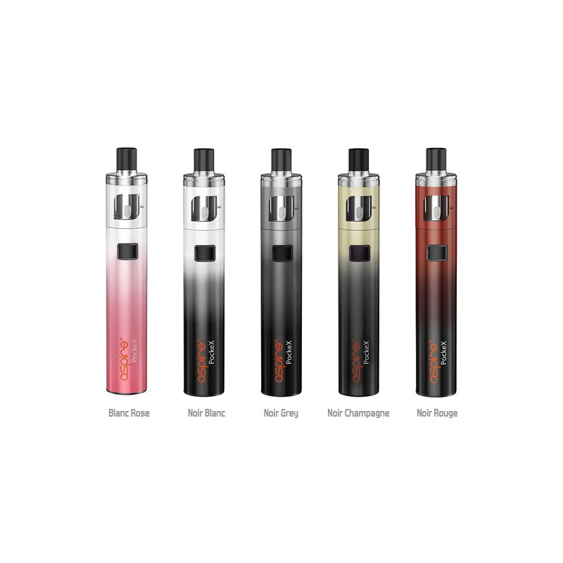 Kit PockeX Aio 1500mAh (Couleurs :Noir Champagne) - Aspire