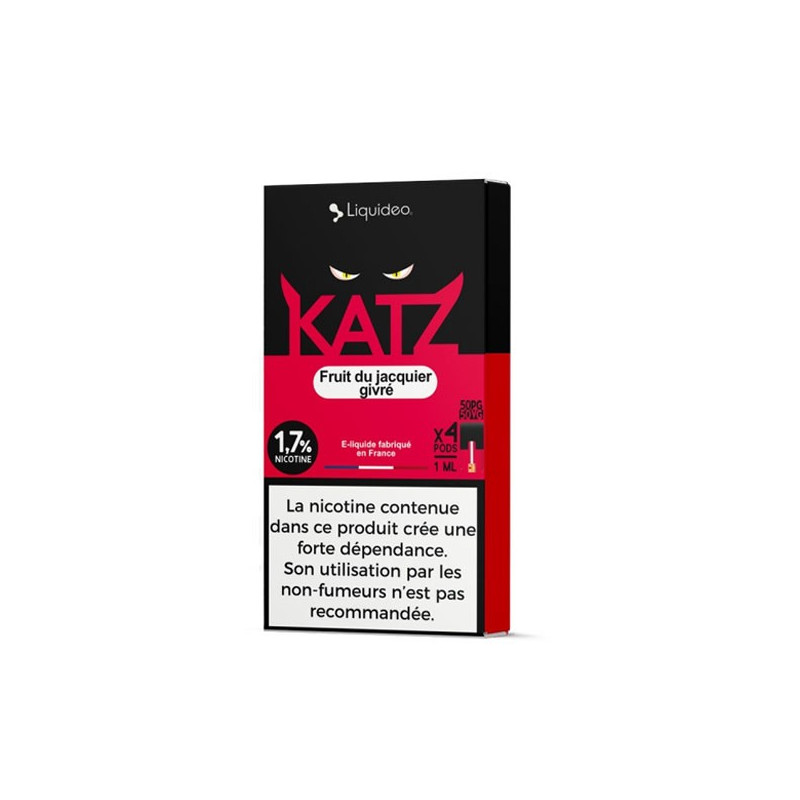 Pods Katz 4x1ml Wpod (Nicotine:18 mg/ml) - Liquideo