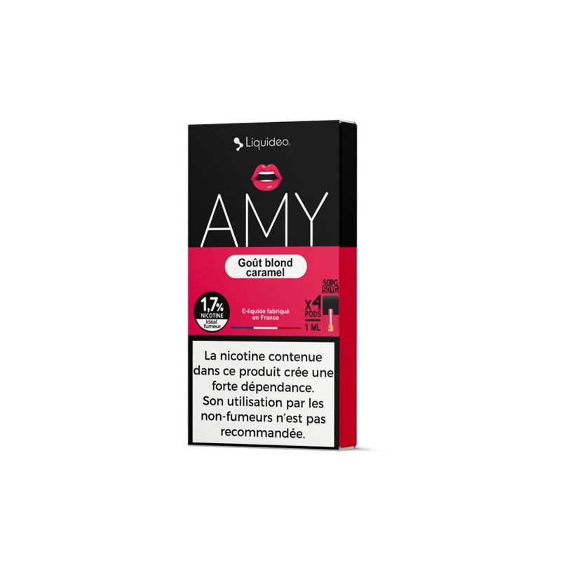 Pods Amy 4x1ml Wpod (Nicotine:09 mg/ml) - Liquideo