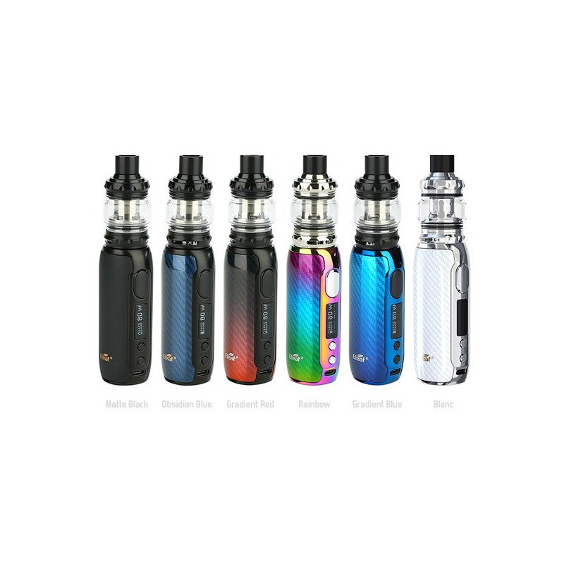 Kit iStick Rim C avec Melo 5 (Couleurs :Obsidian Blue) - Eleaf Ismoka