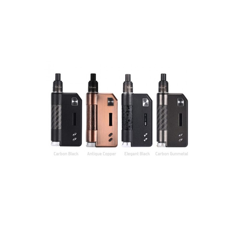 Kit Pod Sx Auto 1400mAh (Couleurs :Carbon Gunmetal) - Yihi