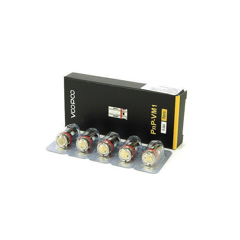 Résistances Mesh PnP VM1 (0.3) - Voopoo (pack de 5)
