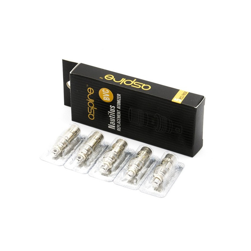 Résistances Nautilus/Nautilus Mini BVC (Ohmages:0.7 Ohms) - Aspire