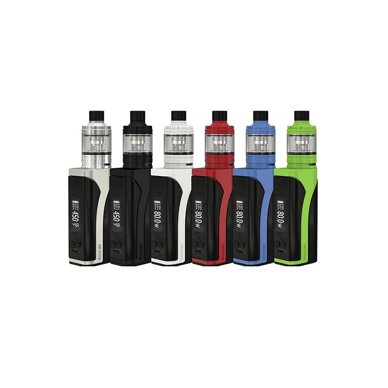 Kit iKuu i80 avec Melo 4 D25 (Couleurs :Noir) - Eleaf Ismoka