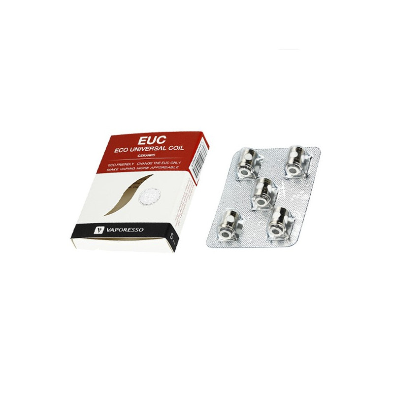 Résistances EUC Ceramic pour Veco One (Ohmages:0.6 Ohms) - Vaporesso