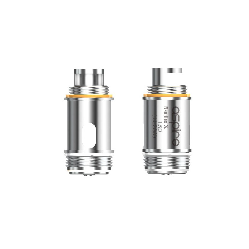 Résistances Nautilus X / XS (1.5/1.8) (Ohmages:1.8 Ohms) - Aspire