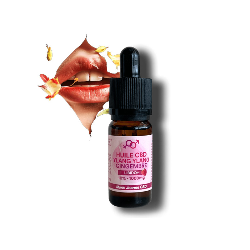 Huile CBD Libido 10ml (Concentration CBD:10%) - Marie Jeanne