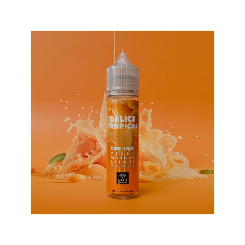 Délice Tropical 50ml (Concentration CBD:2500mg) - Marie Jeanne