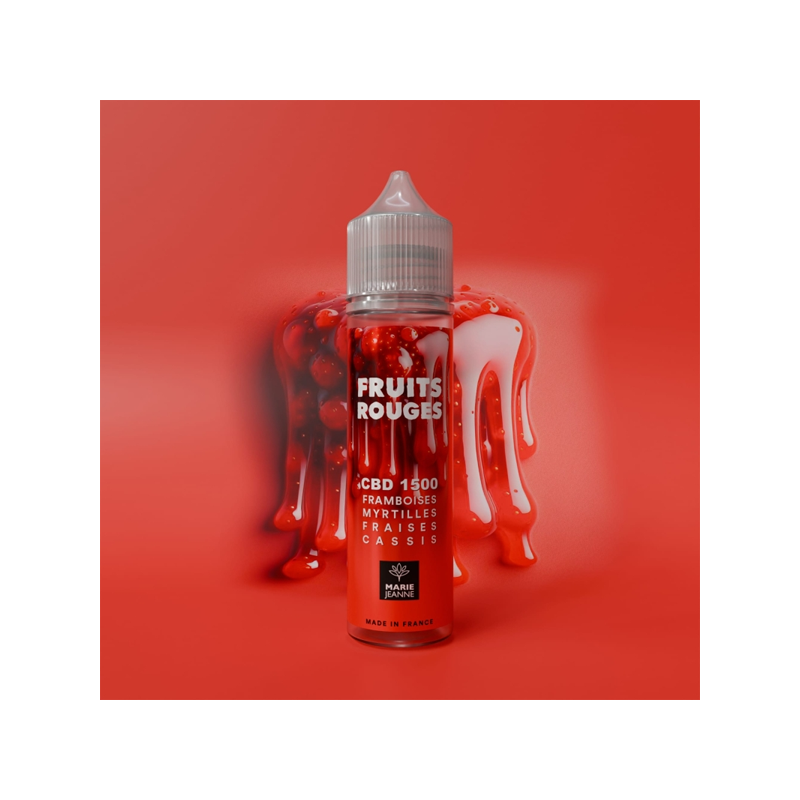 Fruits Rouges 50ml (Concentration CBD:1500mg) - Marie Jeanne