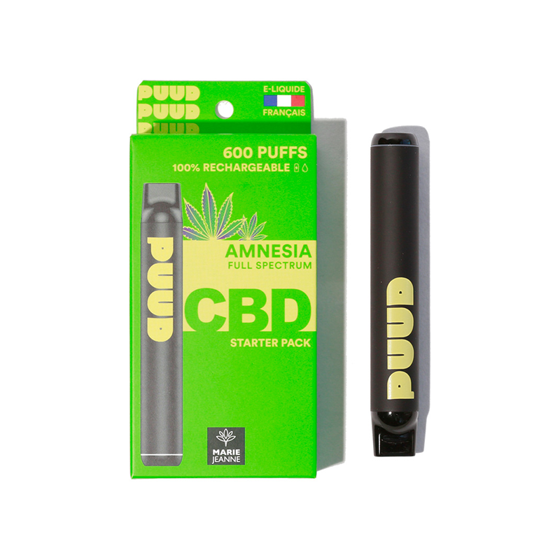 Starter PUUD Amnesia Full spectrum (Concentration CBD:500mg) - Marie Jeanne