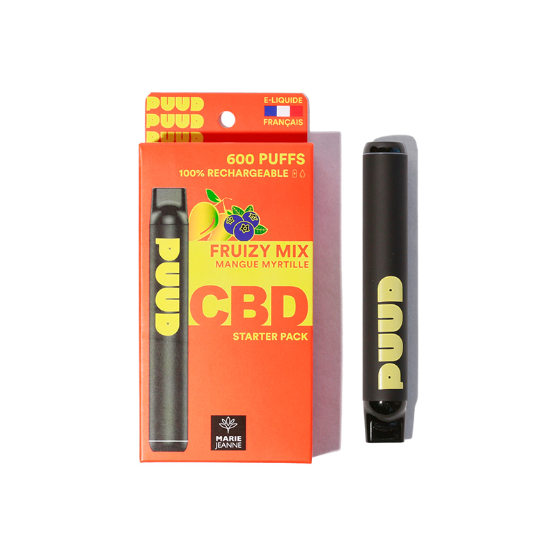Starter PUUD Fruizy Mix (Concentration CBD:500mg) - Marie Jeanne