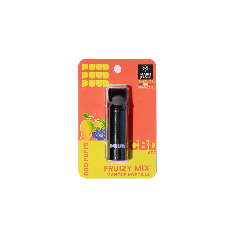 Pod de remplacement PUUD Fruizy Mix (Concentration CBD:500mg) - Marie Jeanne