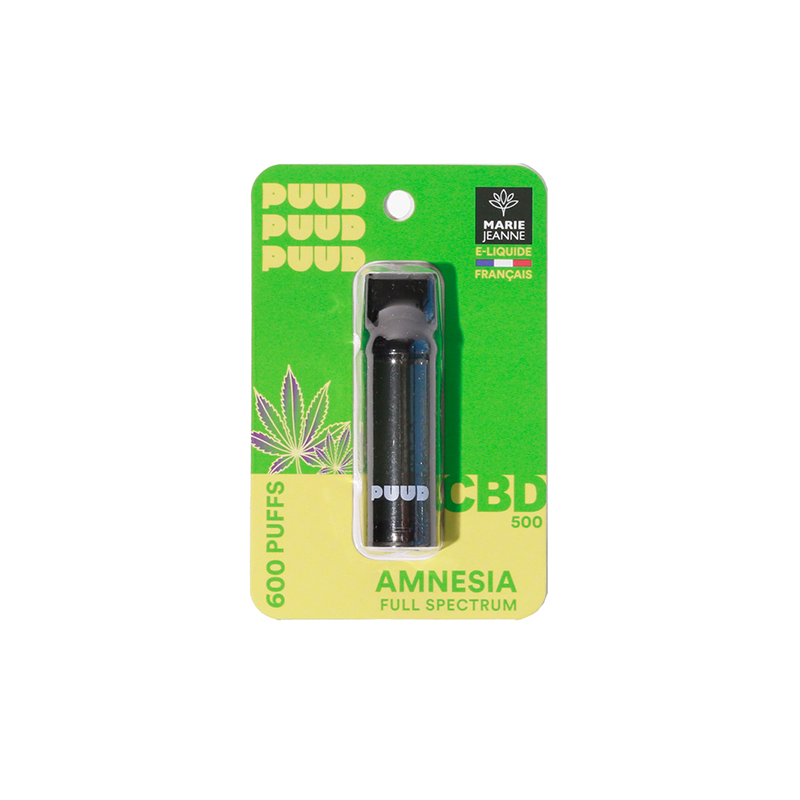 Pod de remplacement PUUD Amnesia (Concentration CBD:500mg) - Marie Jeanne