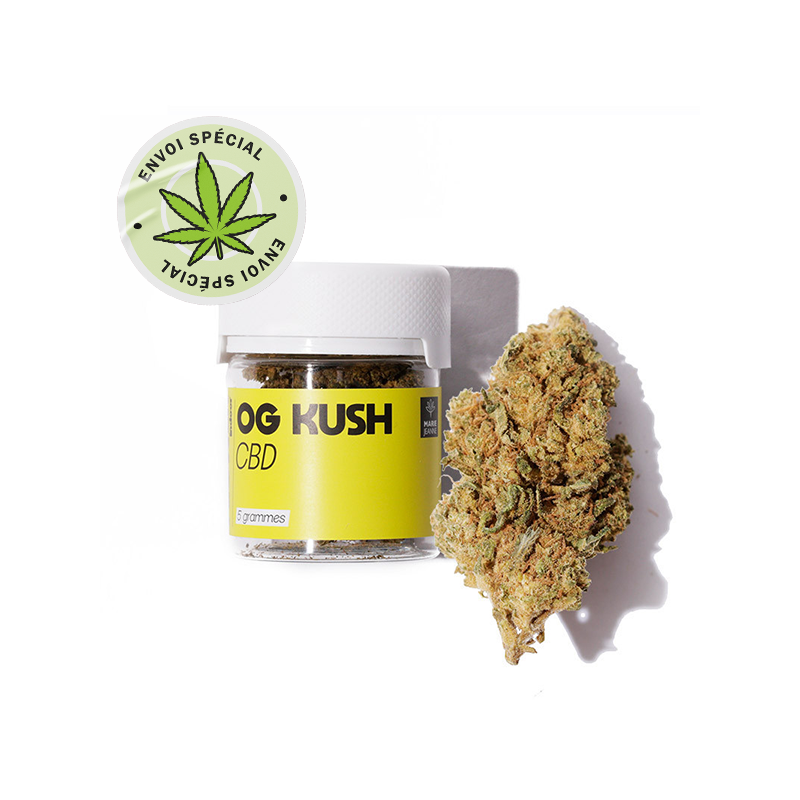 Fleur de CBD OG Kush (Poids (en grammes):10g) - Marie Jeanne