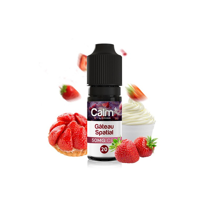 Gâteau Spacial 10ml Calm+ by Minimal (Nicotine:05 mg/ml) - FUU