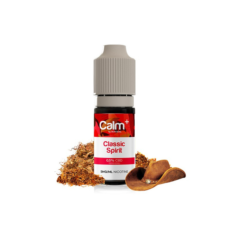 Classic Spirit 10ml Calm+ by Minimal (Nicotine:10 mg/ml) - FUU