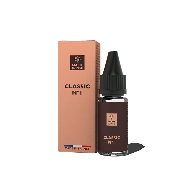 Classic n°1 10ml (Nicotine:100mg) - Marie Jeanne